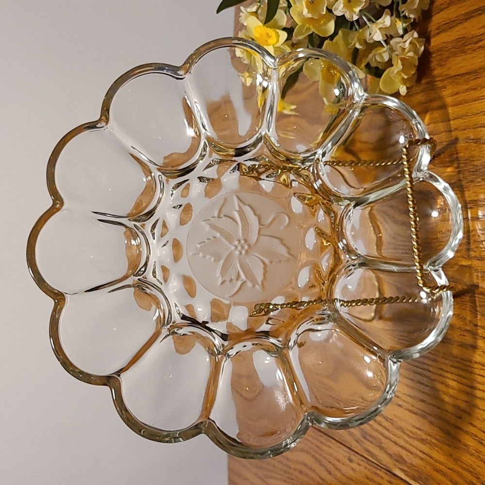 Princess House Deviled Egg Plate